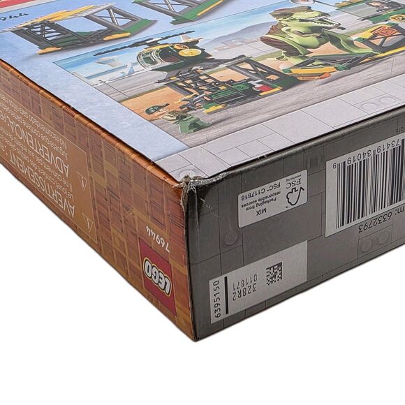 LEGO 76944 Jurassic World: T- Rex Dinosaur Breakout, Retired NEW SEALED - Picture 4 of 4